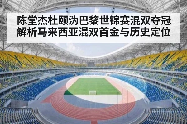 陈堂杰杜颐沩巴黎世锦赛混双夺冠解析马来西亚混双首金与历史定位
